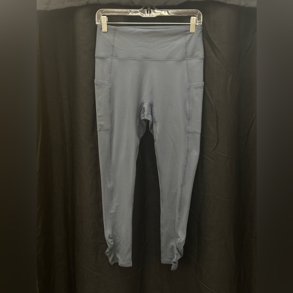 Free People Movement Grey Cropped Leggings - Picture 1 of 3